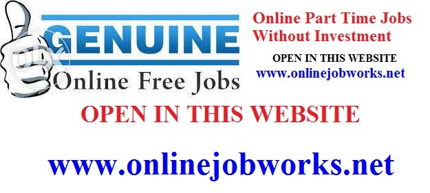 online jobs without registration fee work at home